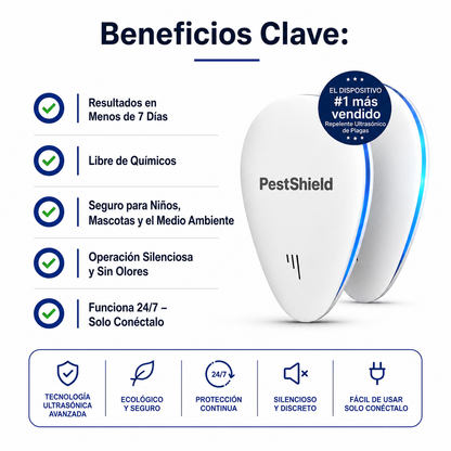 PestShield™ Repelente de Plagas - Elimina Plagas Al Instante