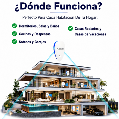 PestShield™ Repelente de Plagas - Elimina Plagas Al Instante